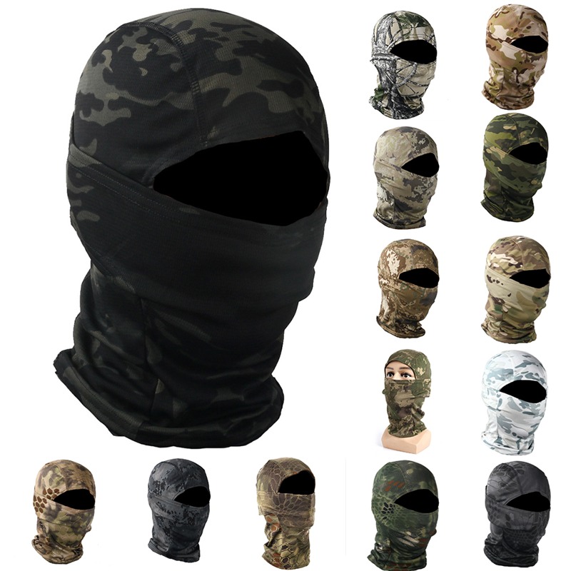 Fishing Hoodie - Camouflage Balaclava 3D Face Mask Suit