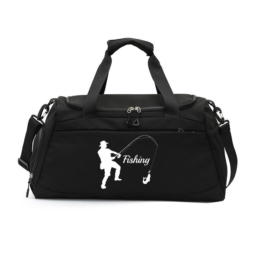 Fishing Bag Waterproof - Dry Wet Separation Bags Fishing Pattern