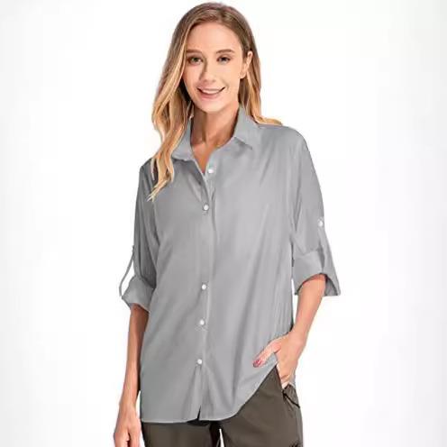 Women's Long Sleeve Sun Protec - огляд і ціна Fishing Shirt Uv Protection