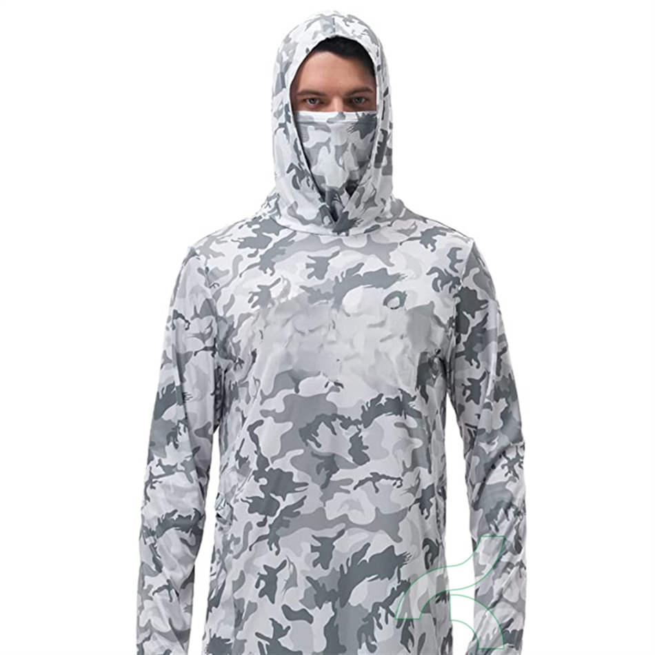 Fishing Shirts UPF 50+ Face Co - огляд і ціна Fishing Mask Sun Protection