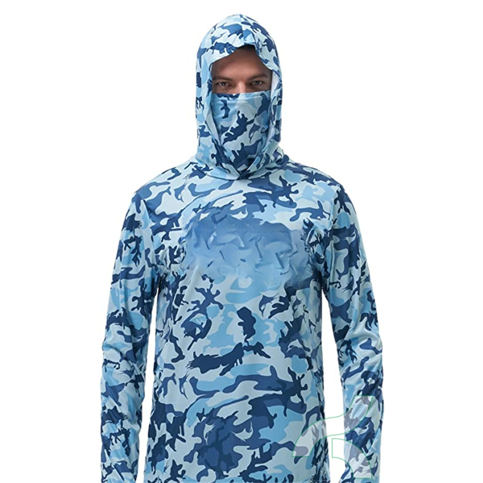 Fishing Shirts UPF 50+ Face Co - огляд і ціна Fishing Mask Sun Protection