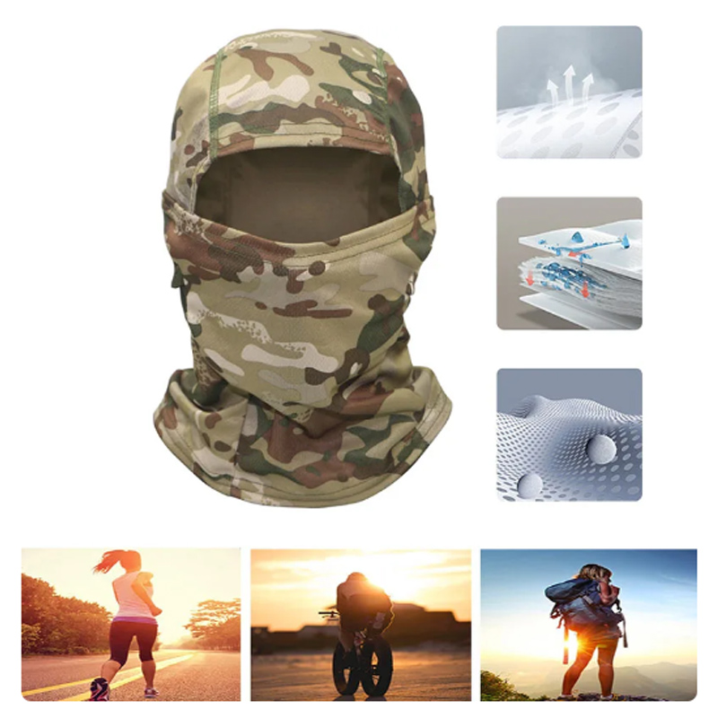 Camouflage Balaclava 3D Face M - огляд і ціна Fishing Hoodie