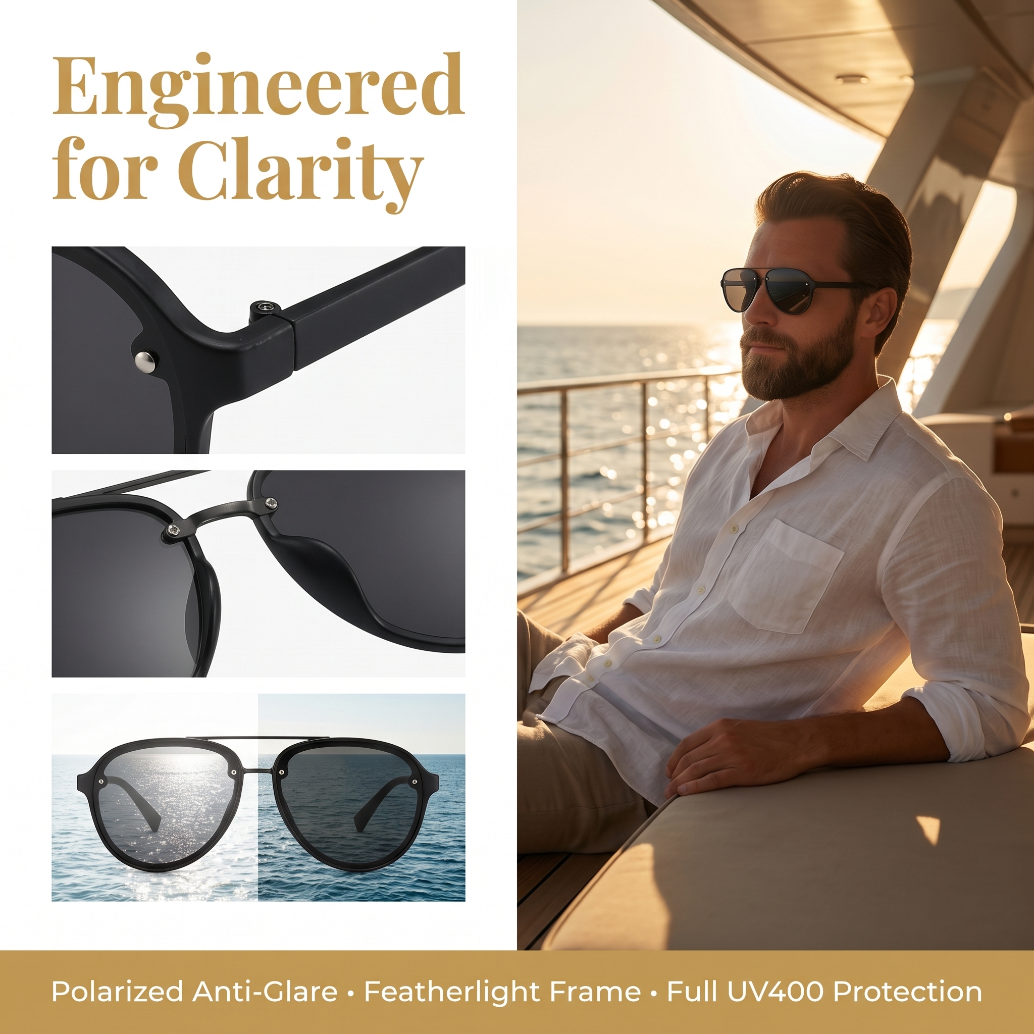 CHALK Polarized Men's Sunglass - огляд і ціна Fishing Sunglasses Polarized