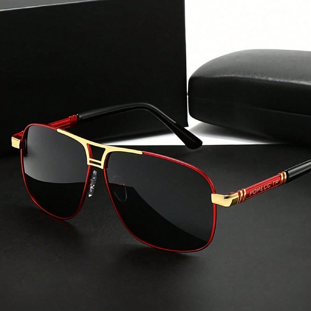 Large Metal Polarized Men And  - огляд і ціна Fishing Sunglasses Polarized