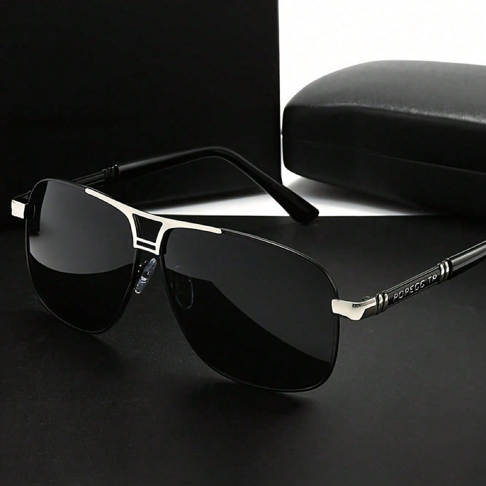 Large Metal Polarized Men And  - огляд і ціна Fishing Sunglasses Polarized