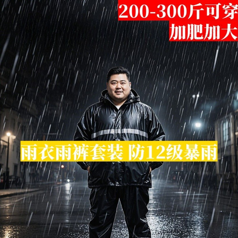 Plus Size Rain Suit Separate M - огляд і ціна Fishing Rain Suit