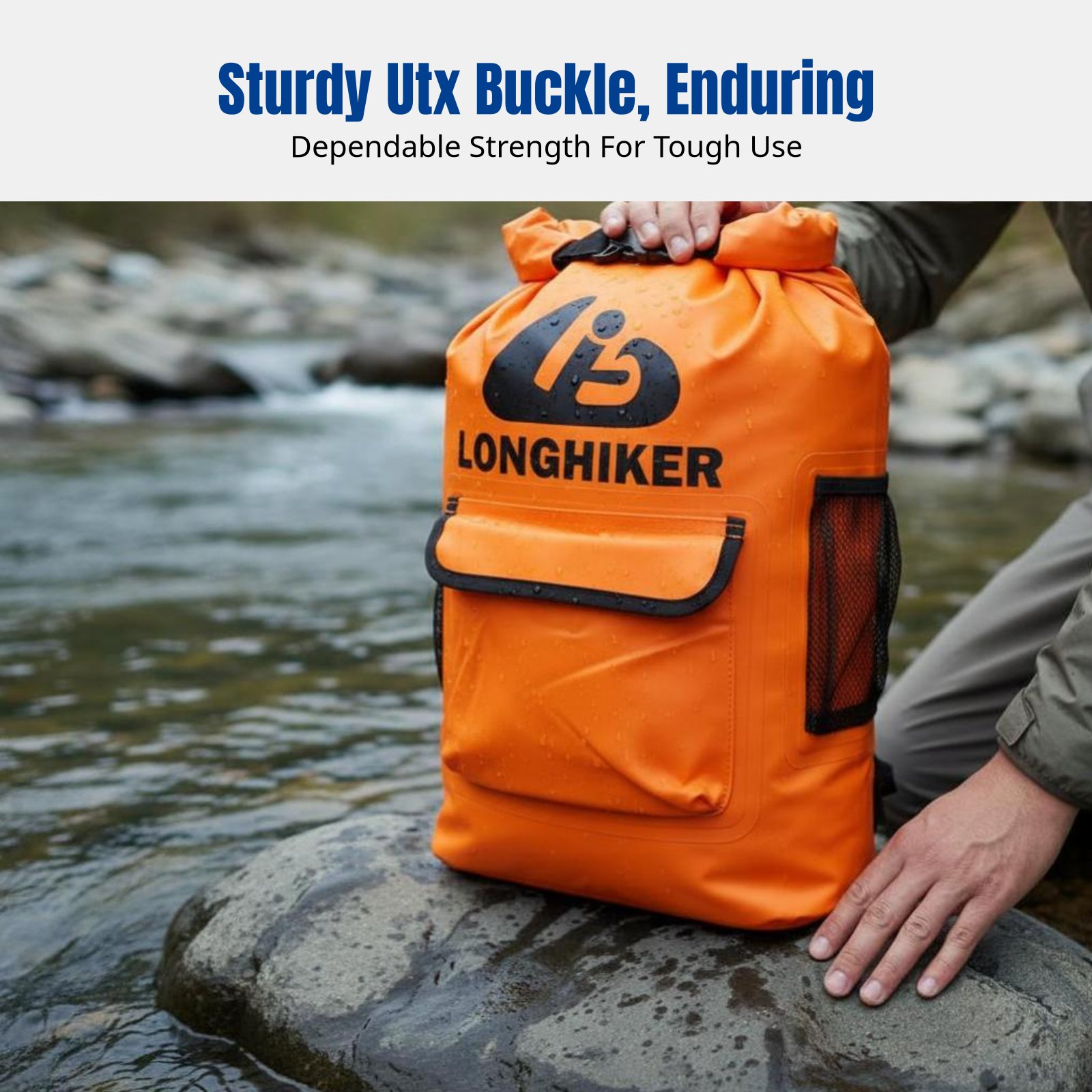 Waterproof Dry Bag Backpack, O - огляд і ціна Fishing Bag Waterproof