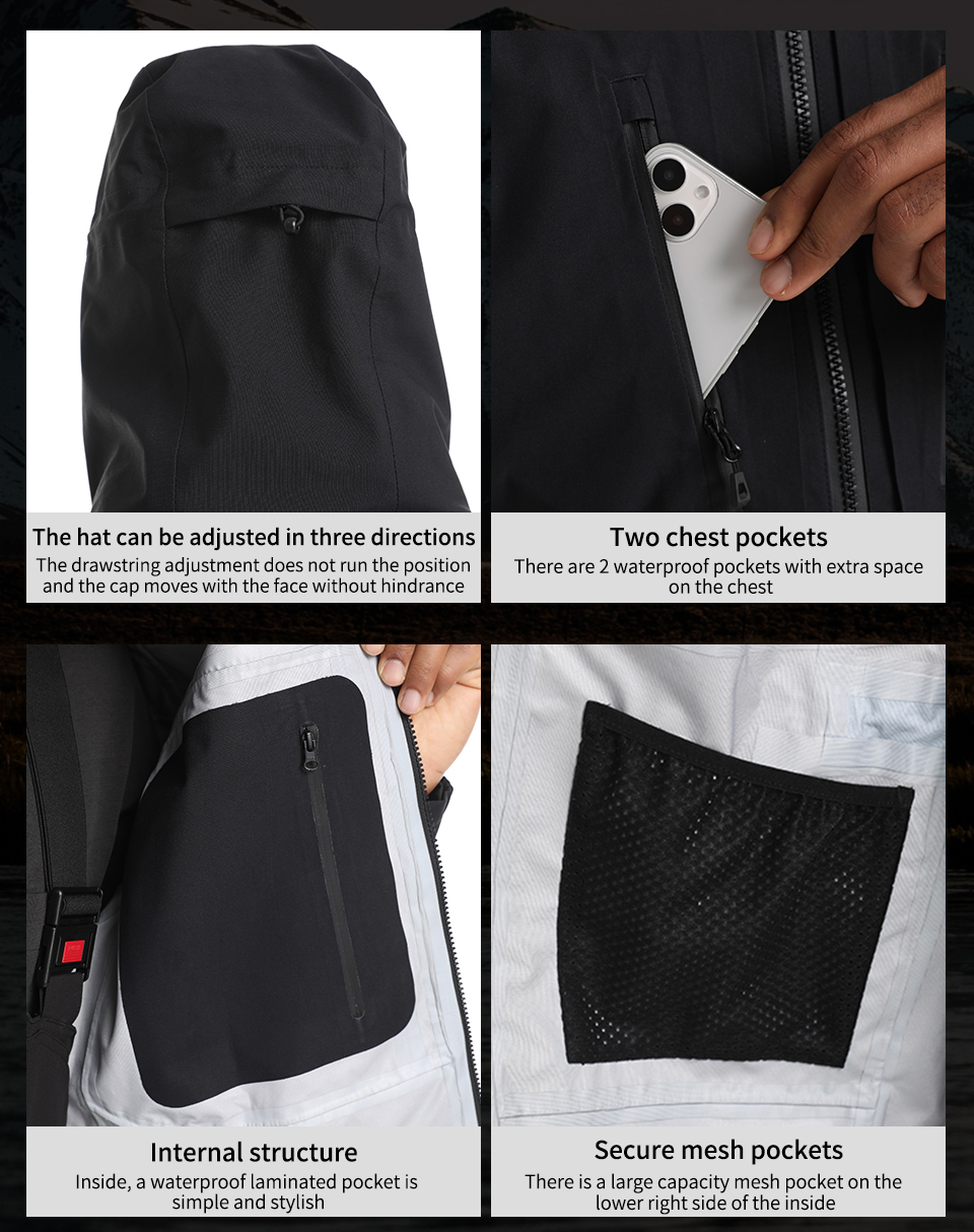 Men's Waterproof Sports Jacket - огляд і ціна Fishing Jacket Waterproof