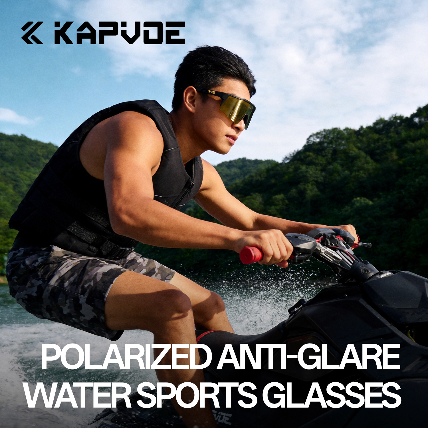 KAPVOE UV400 Anti-glare Surfin - огляд і ціна Fishing Sunglasses Polarized