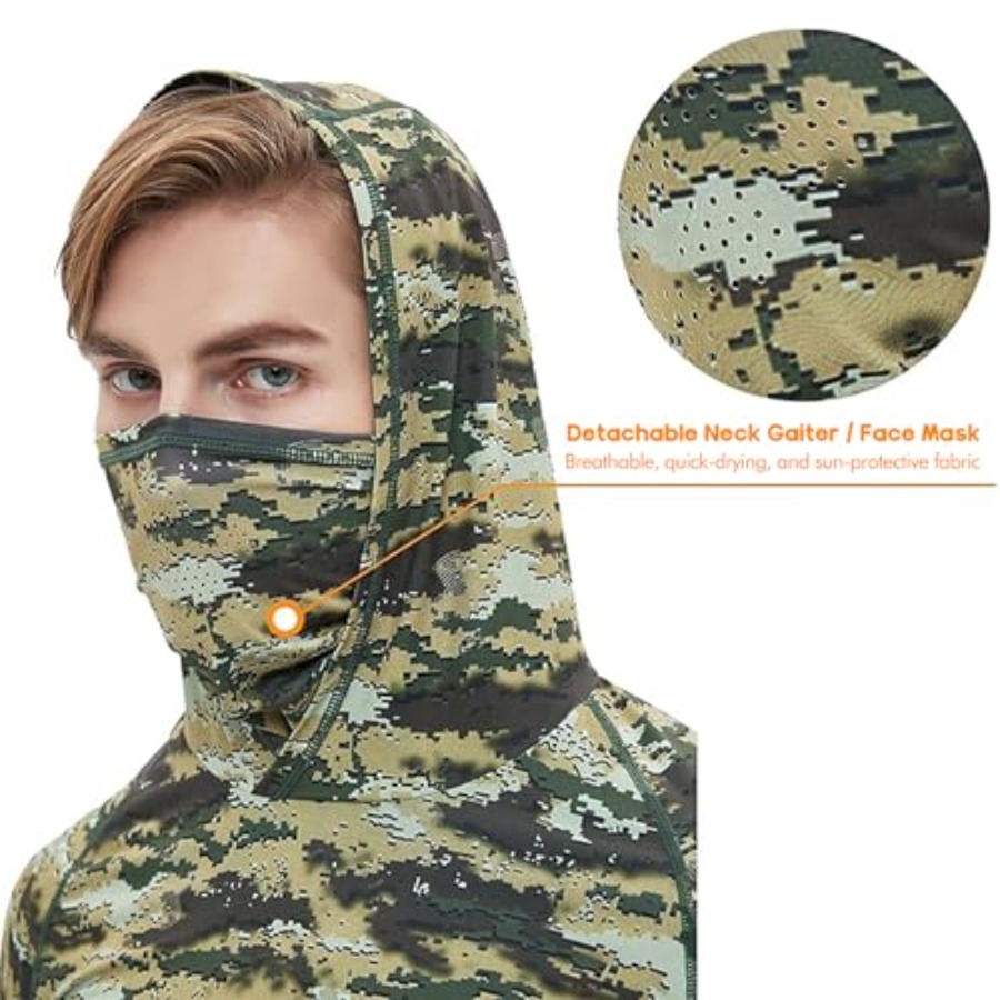 UPF 50+ Fishing Hoodie with Ne - огляд і ціна Fishing Hoodie