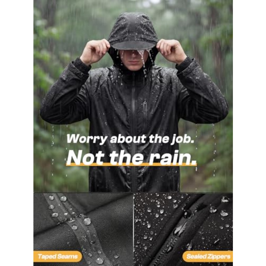 Men's Waterproof Rain Gear 2pc - огляд і ціна Fishing Rain Suit