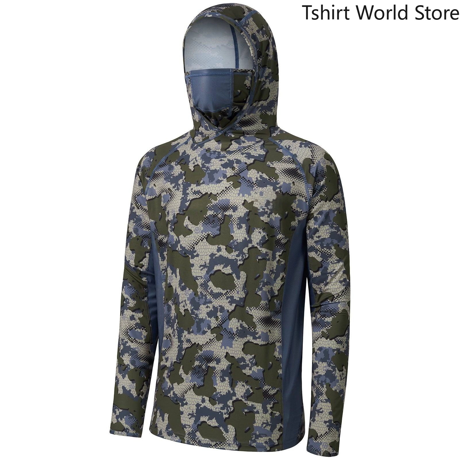 Men Camouflage Ice Silk Fishin - огляд і ціна Fishing Shirt Uv Protection
