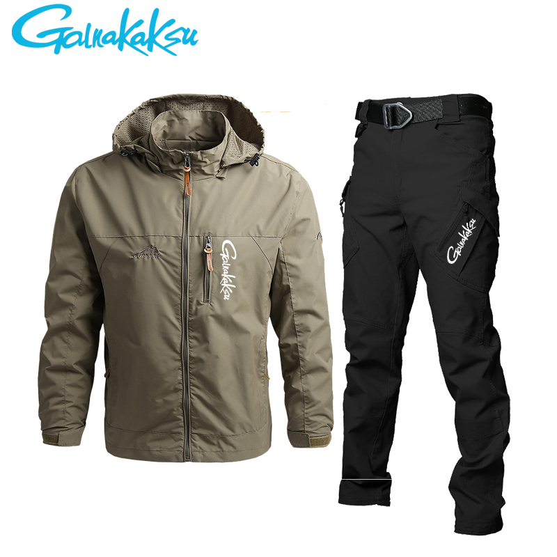 Men's Waterproof Hooded Jacket - огляд і ціна Fishing Pants Waterproof