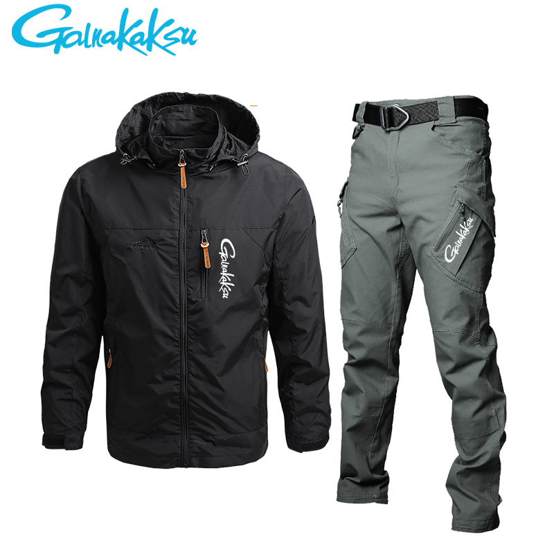 Men's Waterproof Hooded Jacket - огляд і ціна Fishing Pants Waterproof