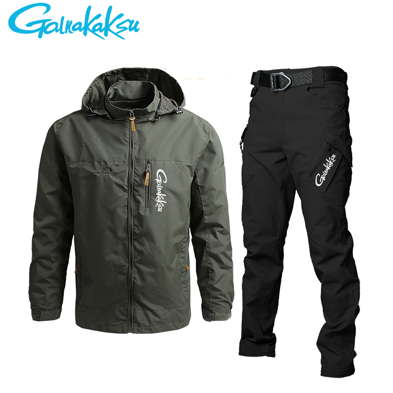 Men's Waterproof Hooded Jacket - огляд і ціна Fishing Pants Waterproof