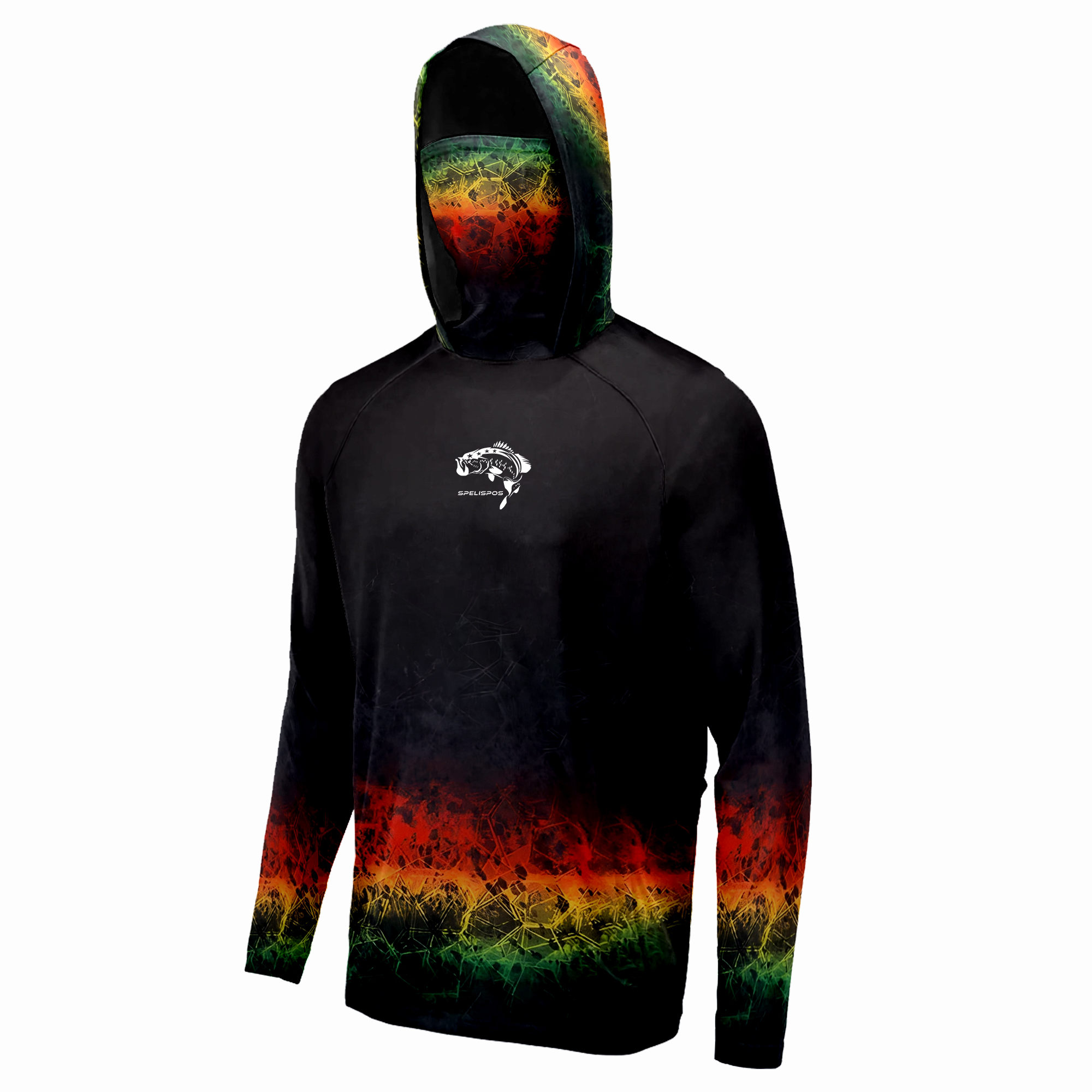 Fishing Shirt Red Hoodie Mask  - огляд і ціна Fishing Mask Sun Protection