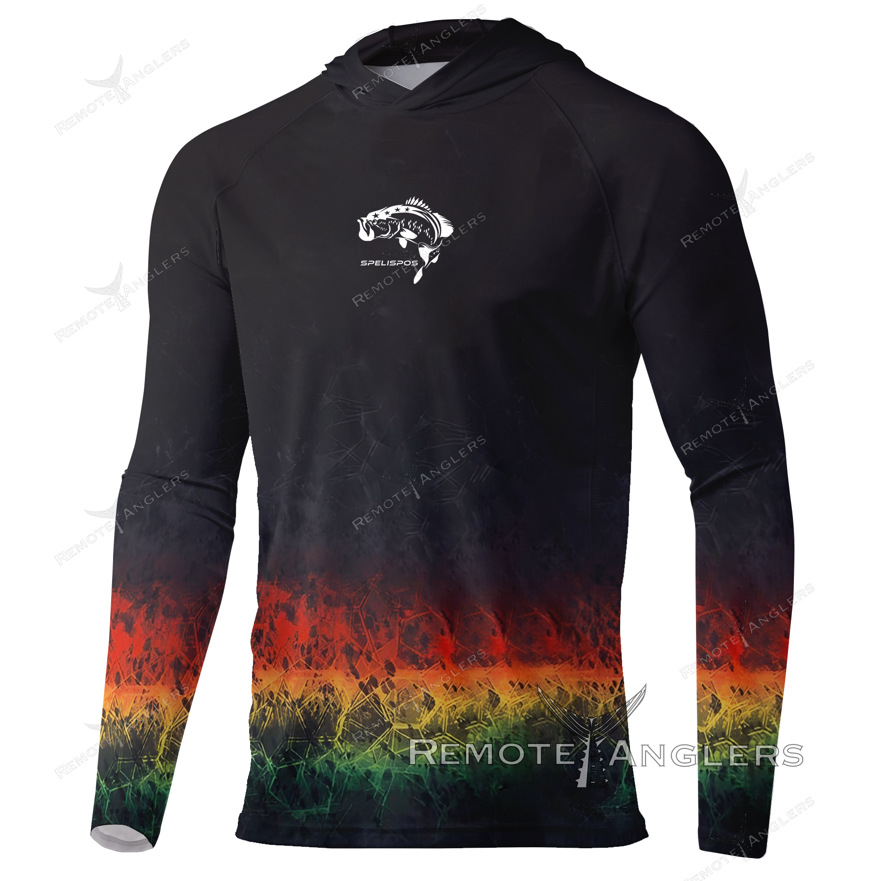Fishing Shirt Red Hoodie Mask  - огляд і ціна Fishing Mask Sun Protection