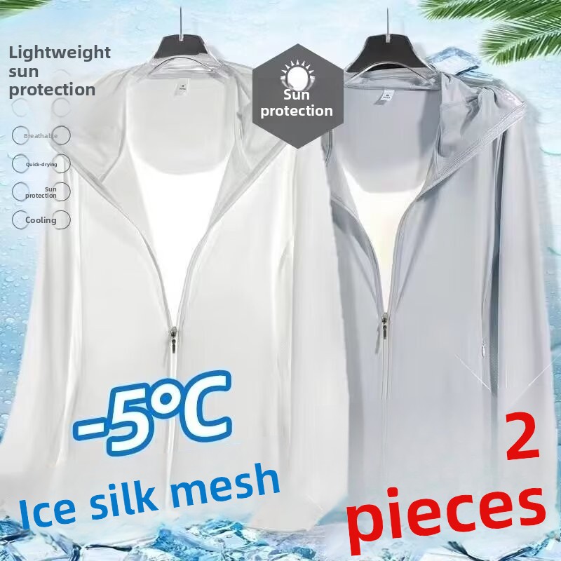 Ice Silk Men's Summer Thin Air - огляд і ціна Fishing Shirt Uv Protection