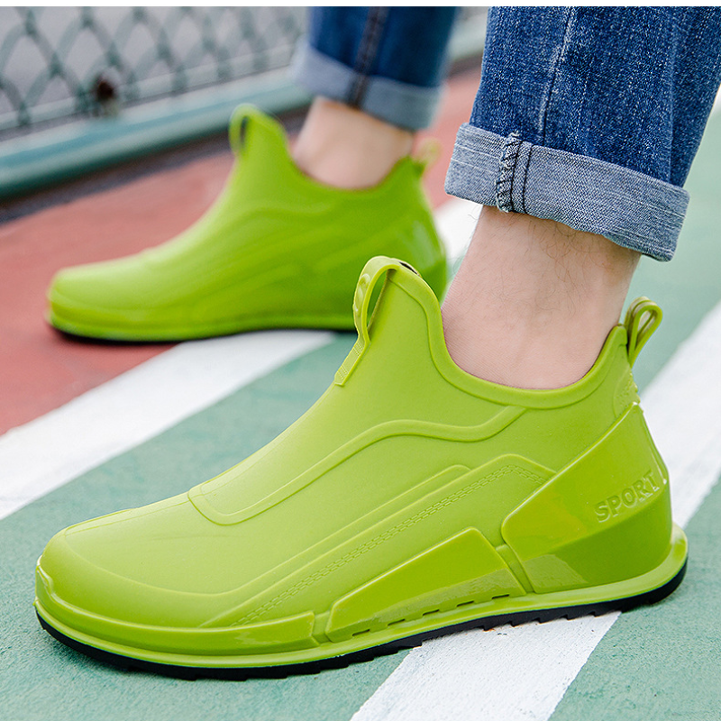 Summer men's short tube rain b - огляд і ціна Fishing Boots