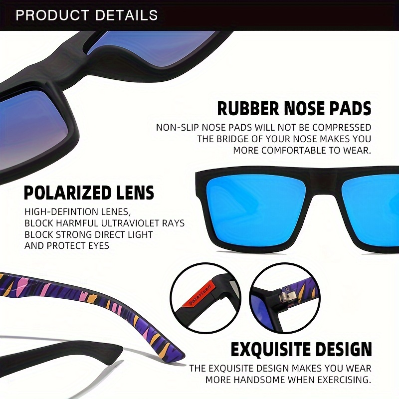 Fashion Travel Square Polarize - огляд і ціна Fishing Sunglasses Polarized