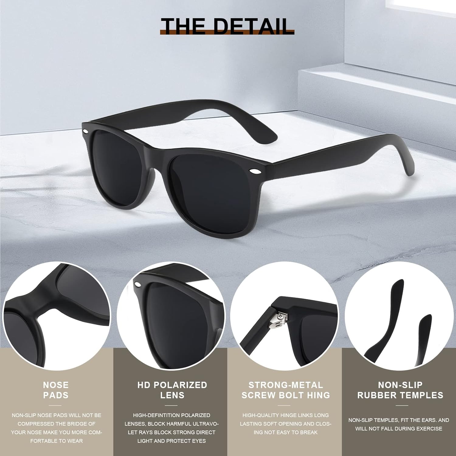 Unisex Polarized Sunglasses, R - огляд і ціна Fishing Sunglasses Polarized