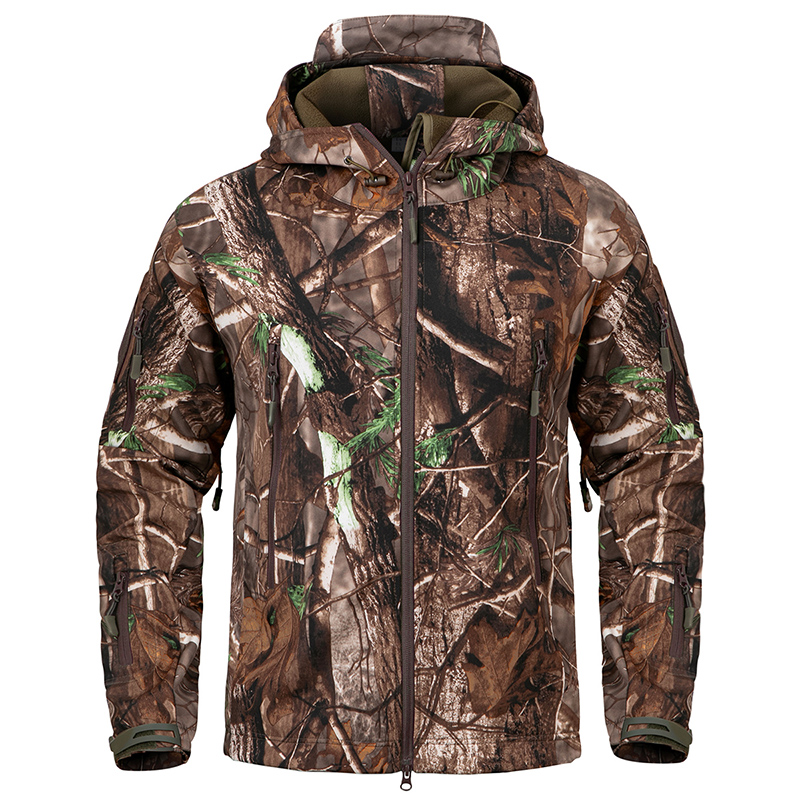 Men's Silent Soft Shell Camouf - огляд і ціна Fishing Jacket Waterproof