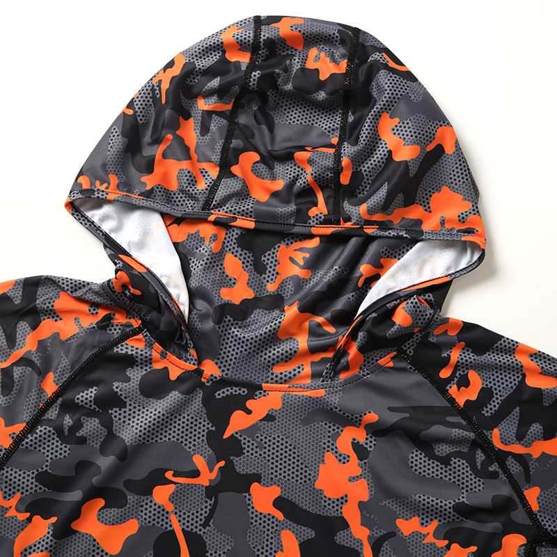 Camouflage Fishing T-shirt wit - огляд і ціна Fishing Shirt Uv Protection