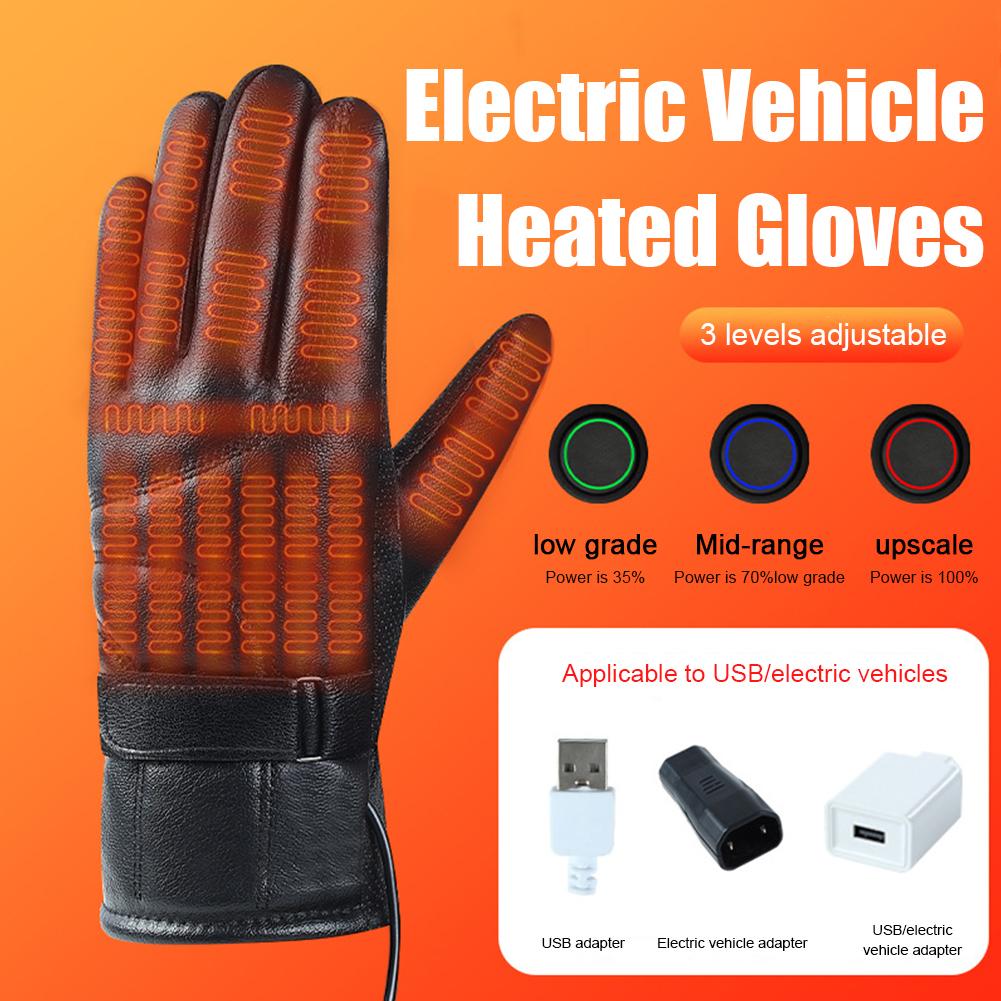 1 Pair USB Heating Gloves Rech - огляд і ціна Fishing Gloves