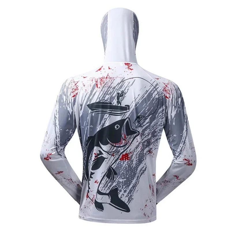 Professional Fishing Hoodie Wi - огляд і ціна Fishing Mask Sun Protection