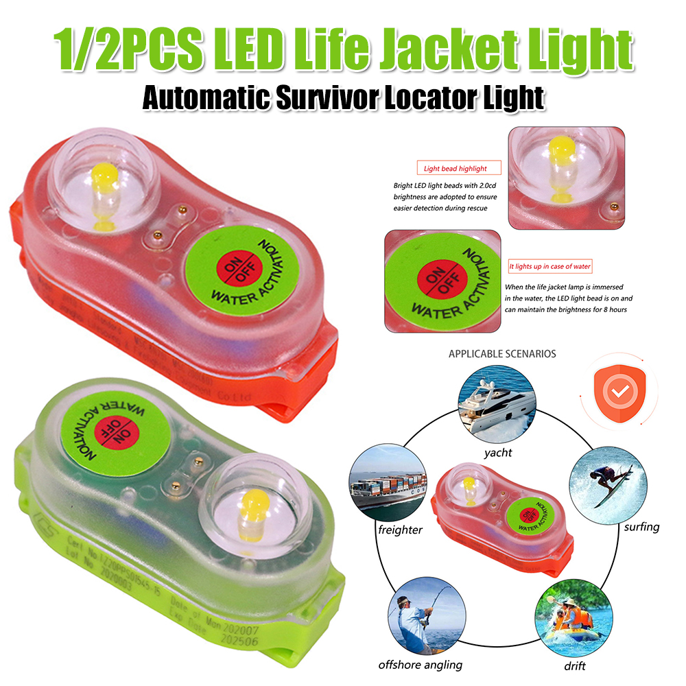 LED Life Jacket Light Water-Ac - огляд і ціна Fishing Jacket Waterproof