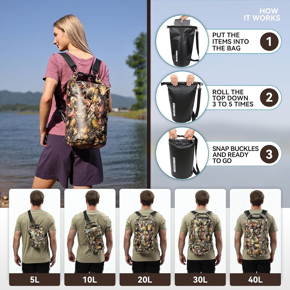 Floating Waterproof Dry Bag Ba - огляд і ціна Fishing Backpack