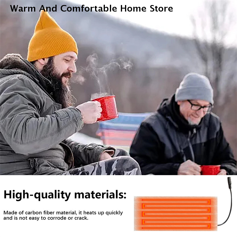 5V USB Warm Paste Pads Fast-He - огляд і ціна Fishing Vest
