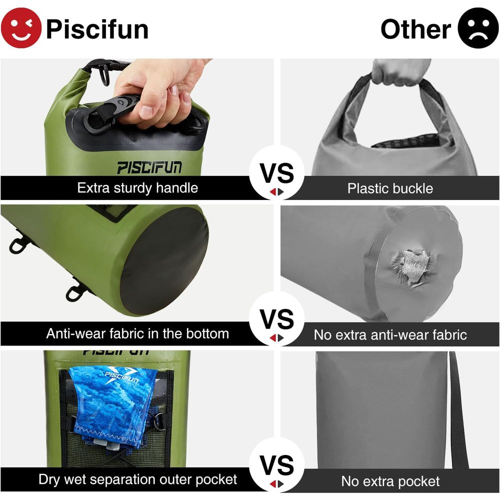 10-40L Waterproof Dry Bags for - огляд і ціна Fishing Bag Waterproof