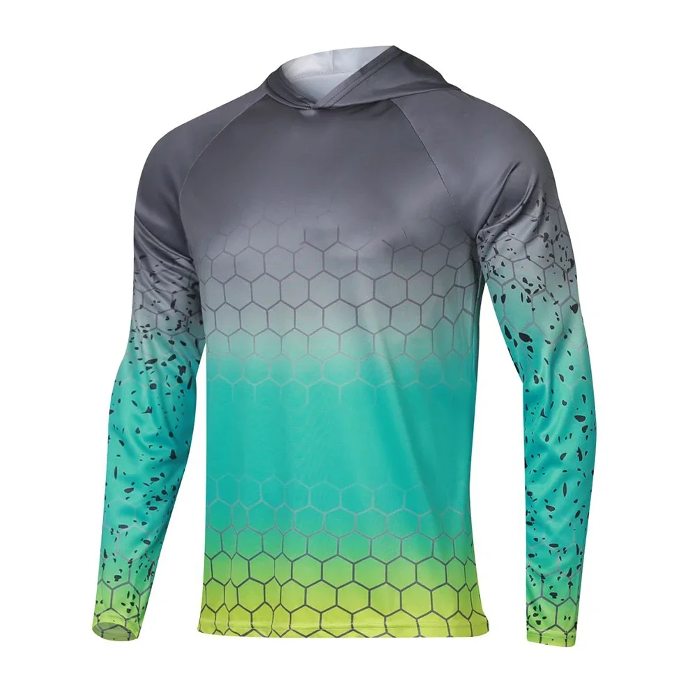 Fishing Hoodie Men Clothes Sum - огляд і ціна Fishing Shirt Uv Protection
