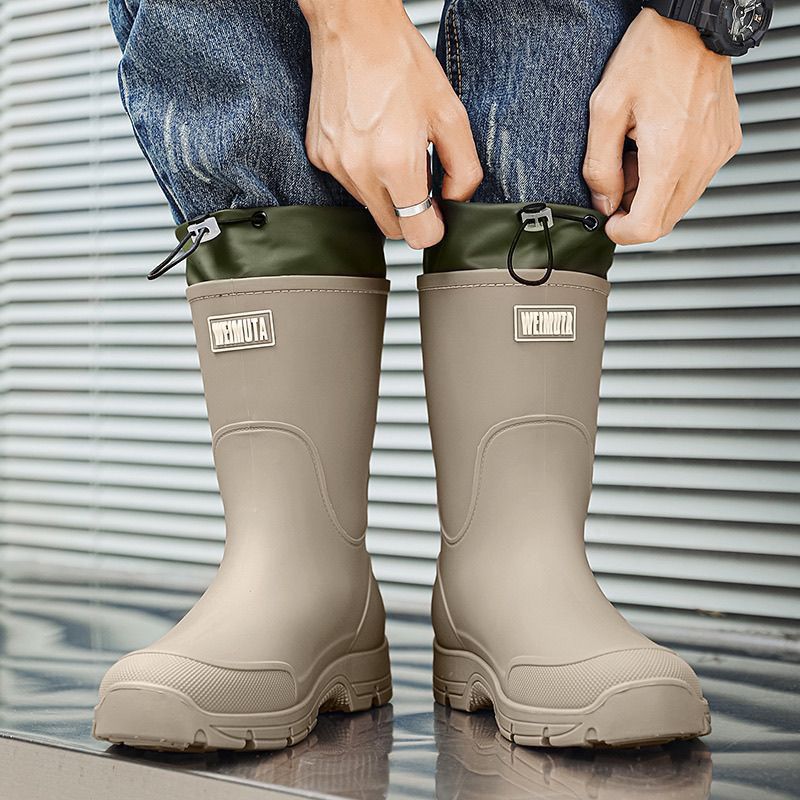 Unisex Rain Boots Fashion Mid- - огляд і ціна Fishing Boots