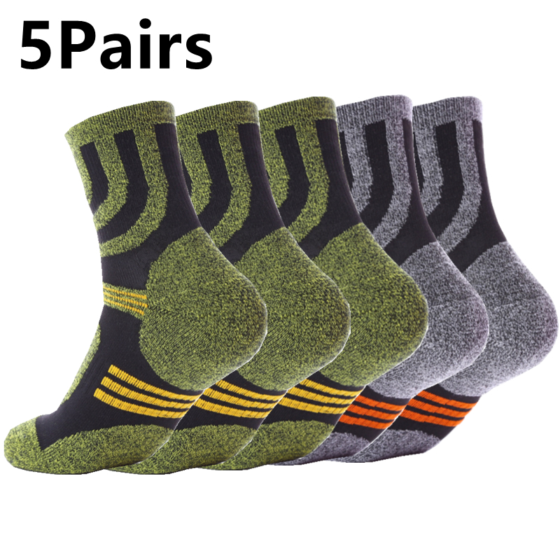 5 Pairs Socks Men Anti Blister - огляд і ціна Fishing Socks