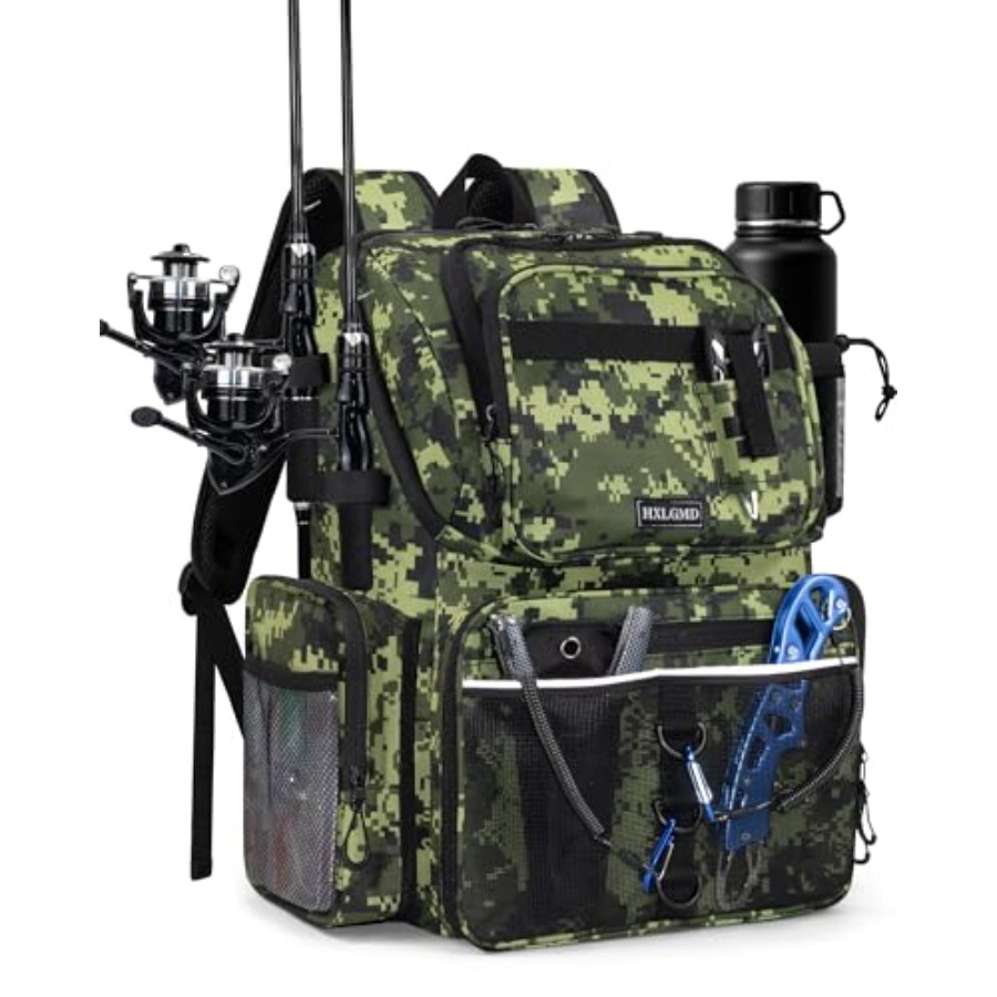 Fishing Backpack with Rod Hold - огляд і ціна Fishing Backpack