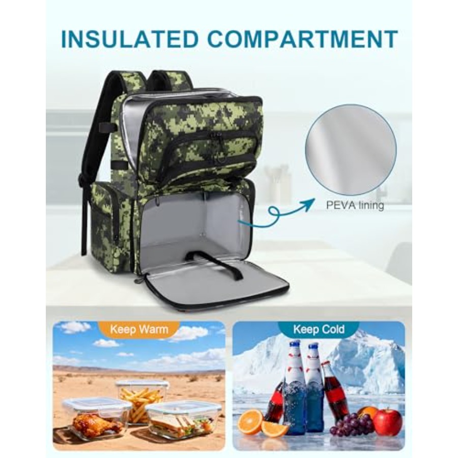 Fishing Backpack with Rod Hold - огляд і ціна Fishing Backpack