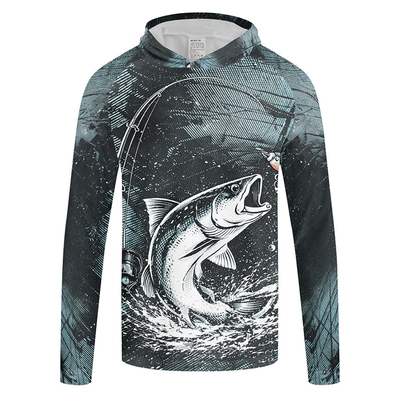 Fishing Shirt Hooded Men Quick - огляд і ціна Fishing Hoodie