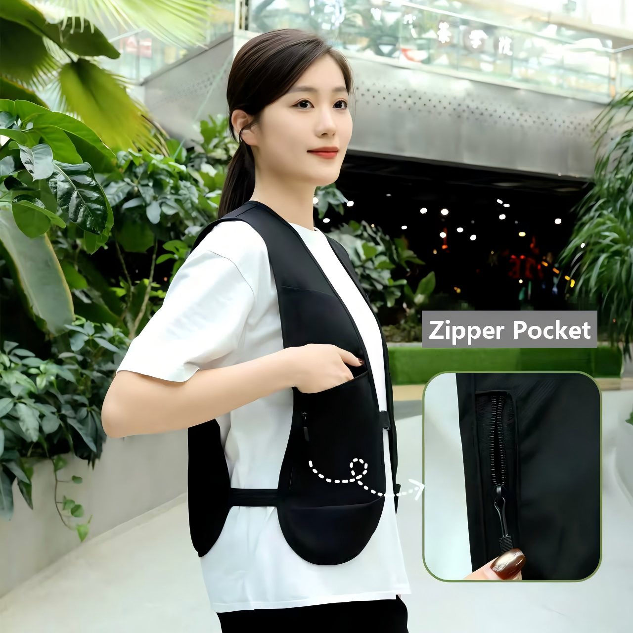 Zipper type work vest super li - огляд і ціна Fishing Vest