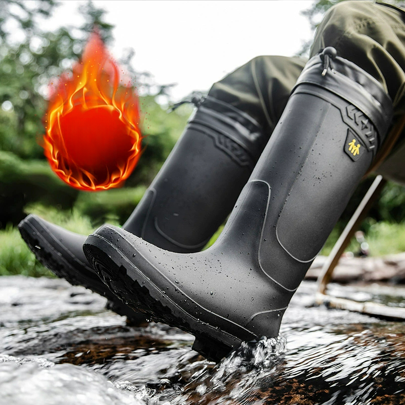 Men's Rain Boots Work Boots Sl - огляд і ціна Fishing Boots