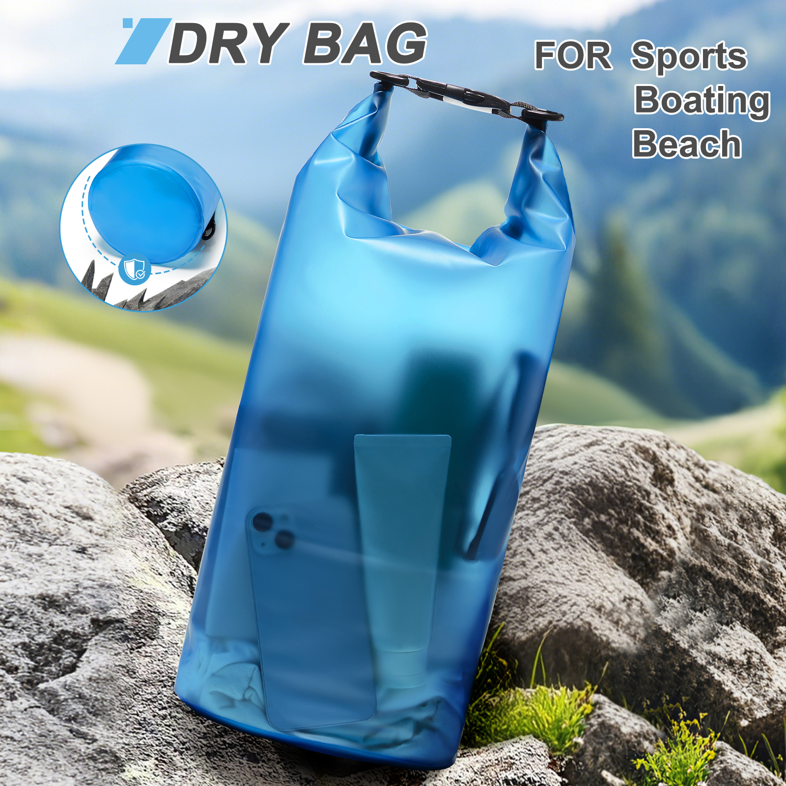 Dry Bag Waterproof Bag for Kay - огляд і ціна Fishing Bag Waterproof