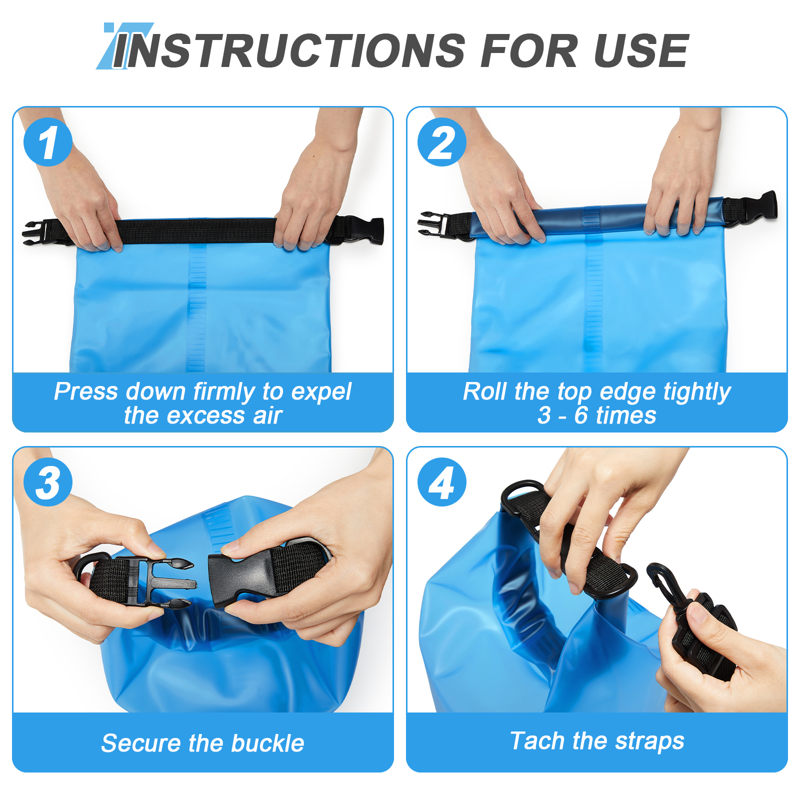 Dry Bag Waterproof Bag for Kay - огляд і ціна Fishing Bag Waterproof