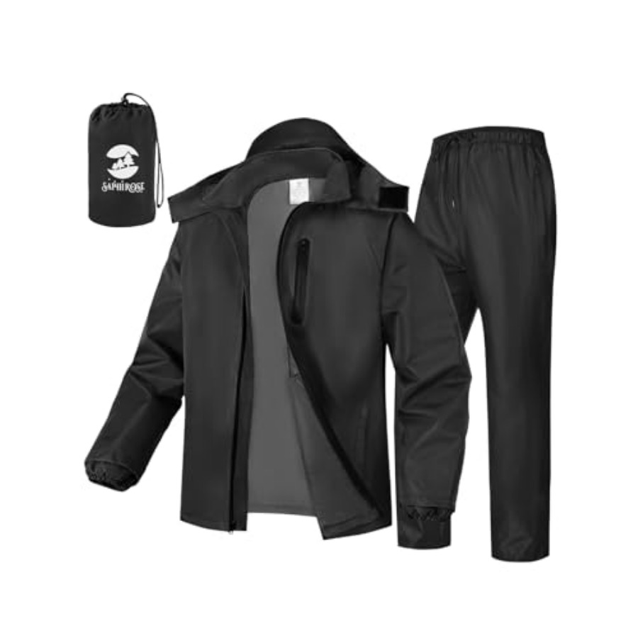 SaphiRose Men's Waterproof Rai - огляд і ціна Fishing Rain Suit