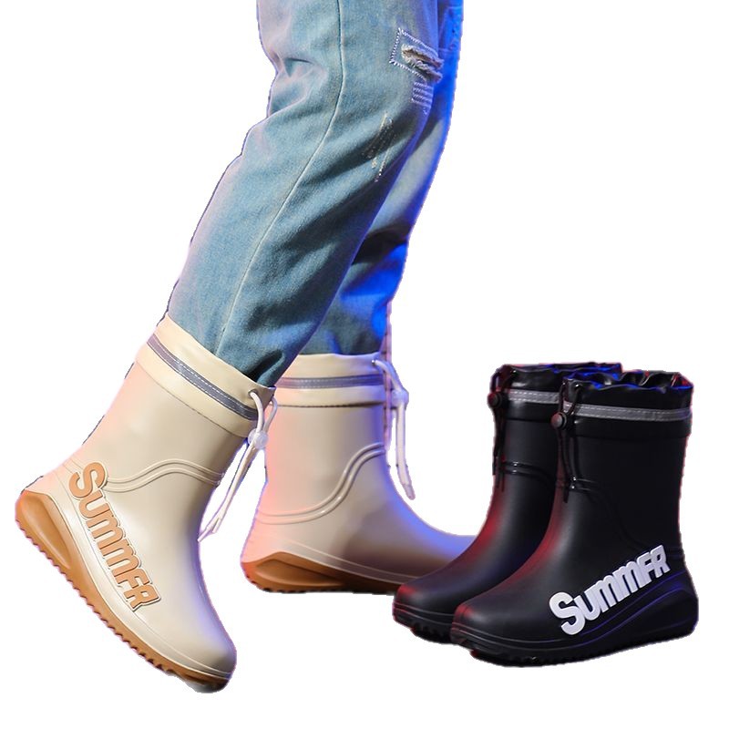 Men's Lined Mid-Calf Rain Boot - огляд і ціна Fishing Boots